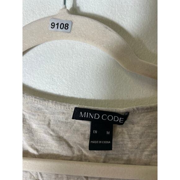 Mind Code Off White Tee Sz M - Picture 3 of 3